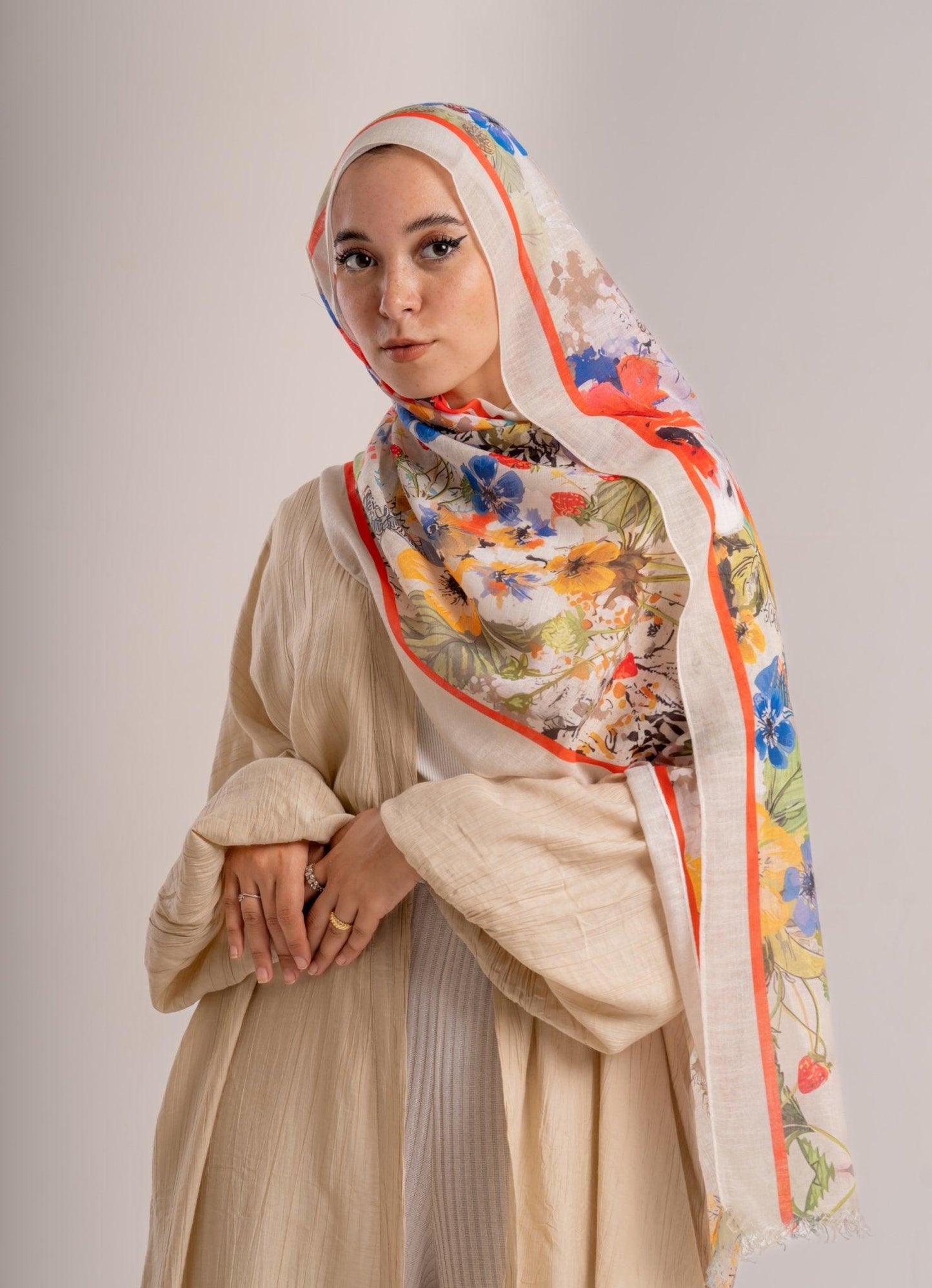 Strawberry Blossom - Modal - Joy Scarves